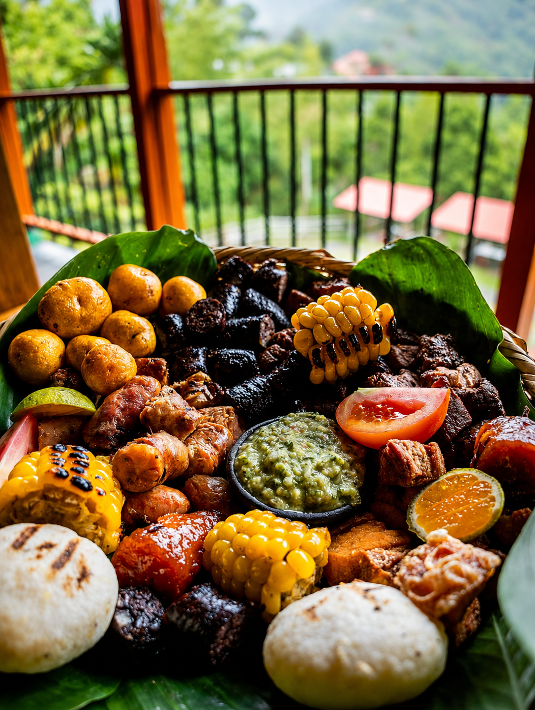 Bandeja Fogón de Palo